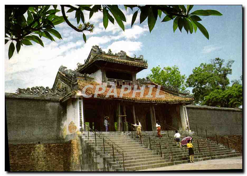 Hue - Vietnam - Porte Khiêm - Mausolée de l'empereur Tu Duc