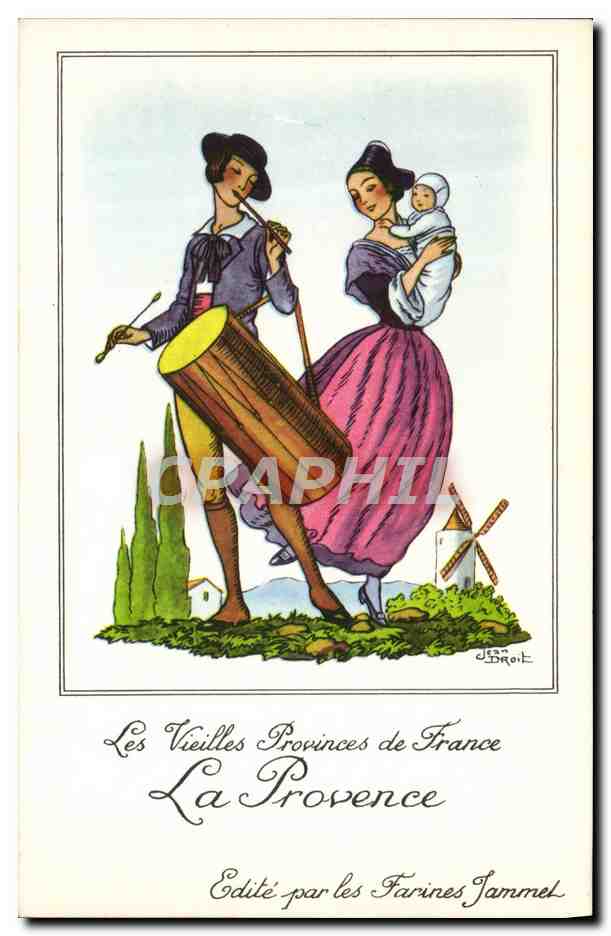 Les Vieilles Provinces de France — La Provence — Édité par les Farines Jammet
