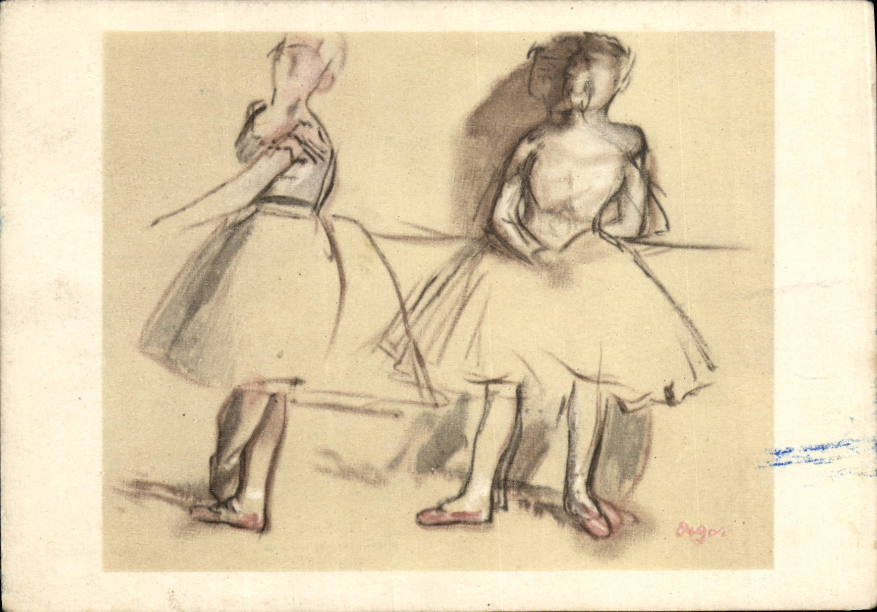 Danseuses à la barre — Éditeur Hazan, Paris — n°43
