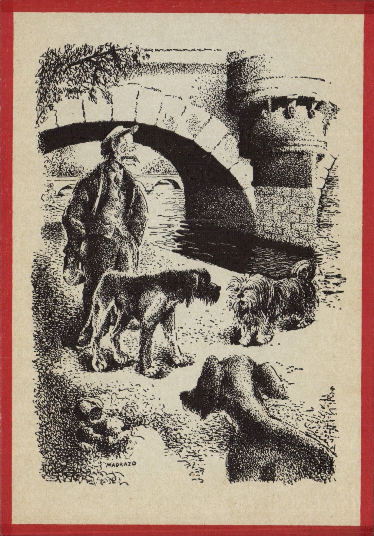 CPA Chez Les Clochards de Paris Madrazo Chien