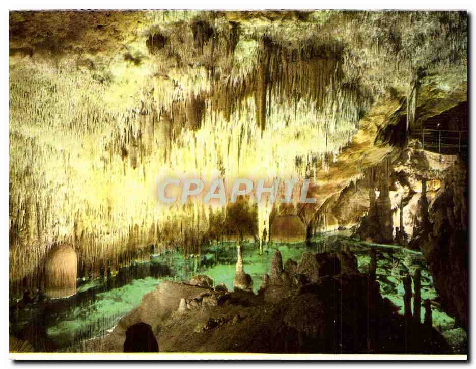 CPM Cuevas del Drach Porto Cristo Mallorca Banos de Diana
