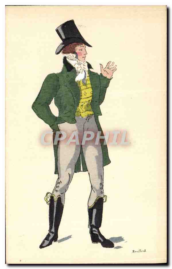 CPA Histoire Du Costume Francais Empire 1811