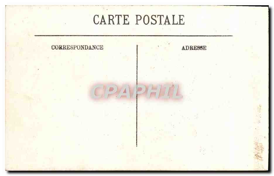 CPA Marseille Rue de la Republique — Verso