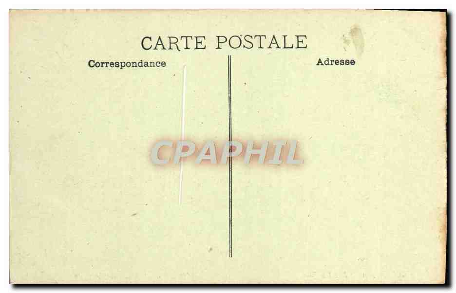 CPA Marseille Le Chatau d'lf Cour Interieure Le puits — Rückseite