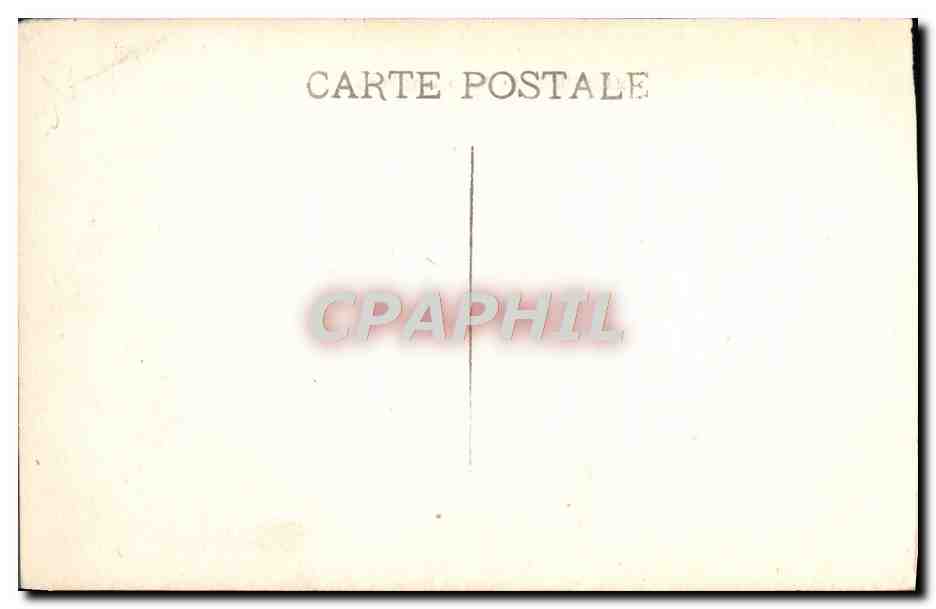 CPA Marseille Le Palais Longchamp — Back