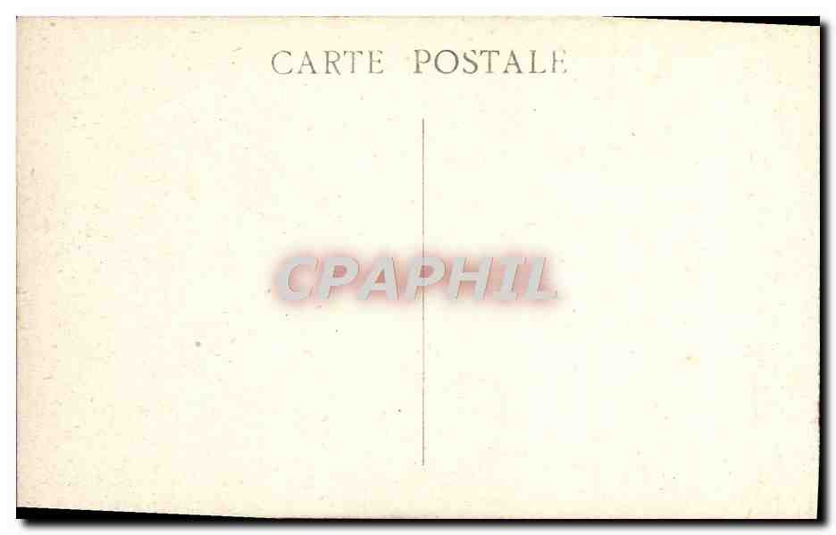 CPA Marseille Place Castellane et la Fontaine Cantini Tramway — Rückseite