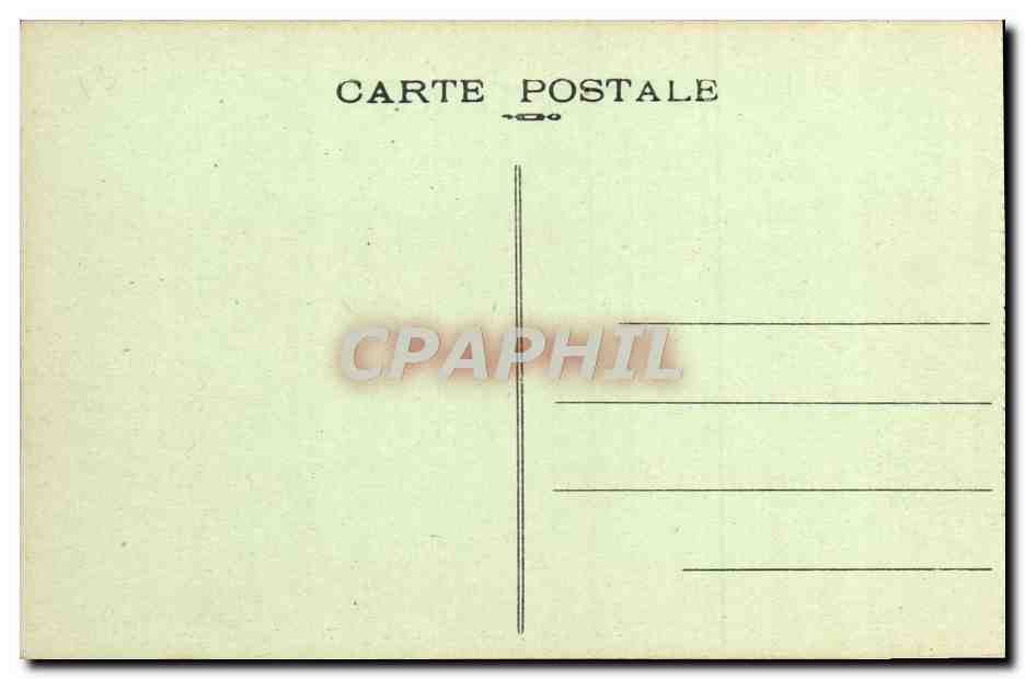 CPA Marseille Le Petit Nice et les Iles — Rückseite