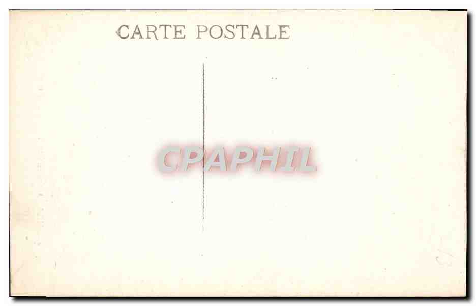 CPA Marseille Asceseurs de ND de La Garde — Verso