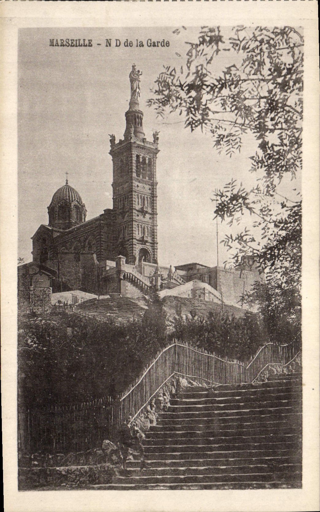 CPA Marseille Notre Dame de La Garde
