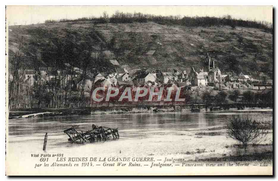 Ruines de la Grande Guerre — Jaulgonne — Visé Paris n°691