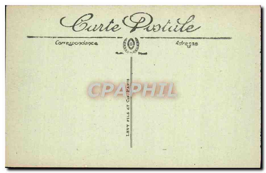 Ruines de la Grande Guerre — Jaulgonne — Visé Paris n°691 — Verso