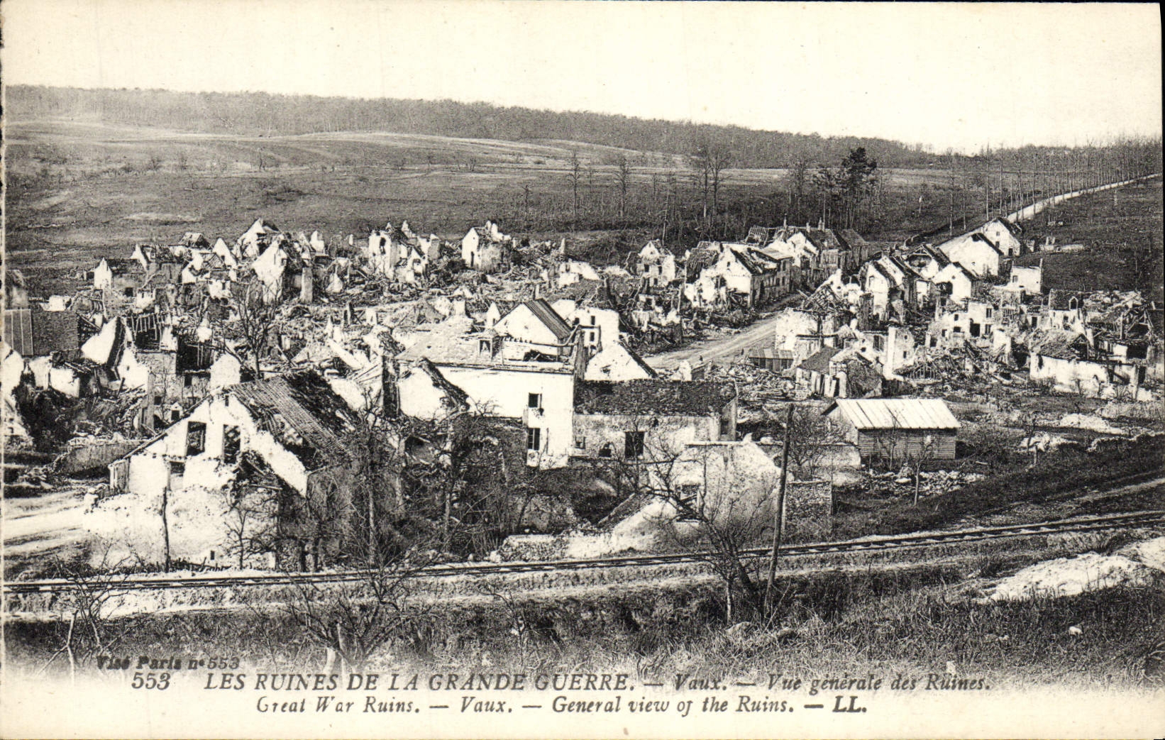 Les Ruines de la Grande Guerre — Vaux — Vue générale des Ruines — Vise Paris n°553