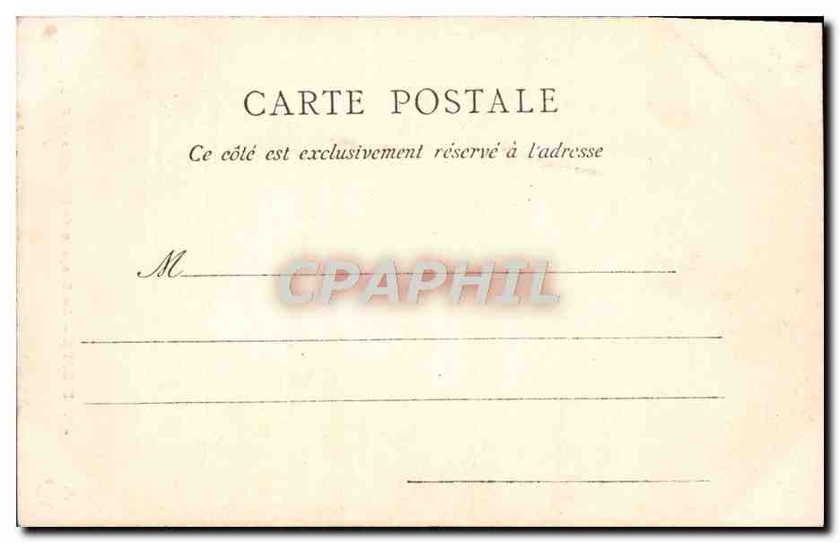 CPA Dieppe La Chapelle de L'Hospice — Rückseite