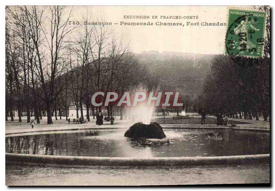 Besançon — Promenade Chamars, Fort Chaudan — Gaillard-Prêtre