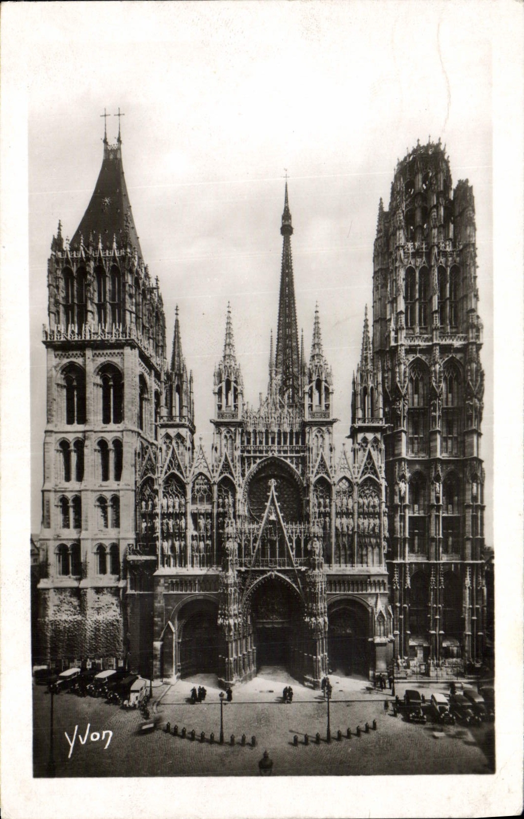 CPA Rouen La Cathedrale