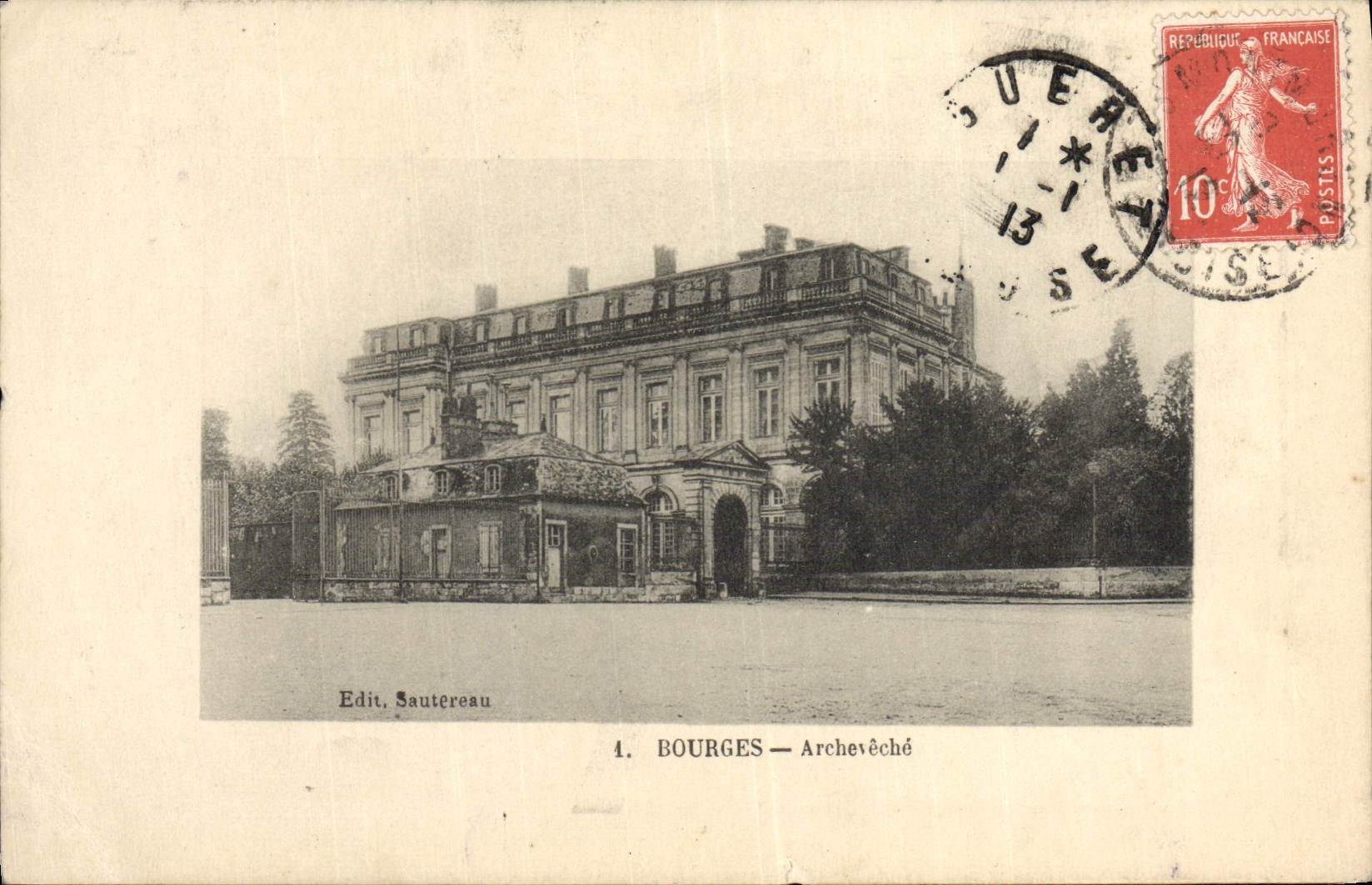 CPA Bourges Archeveche