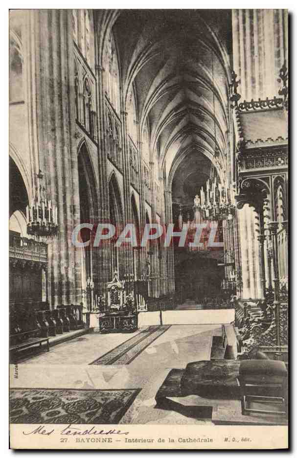 Bayonne — Intérieur de la Cathédrale — Mes tendreuses, n°27