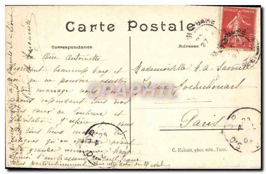 CPA Tours Cloitre de la Psalette La Tourelle — Rückseite