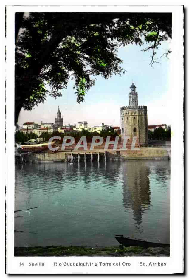 CPA Sevilla Rio Guadalquivir Torre del Oro