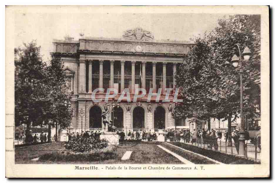 CPA Marseille Palais de la Bourse et Chambre de Commerce
