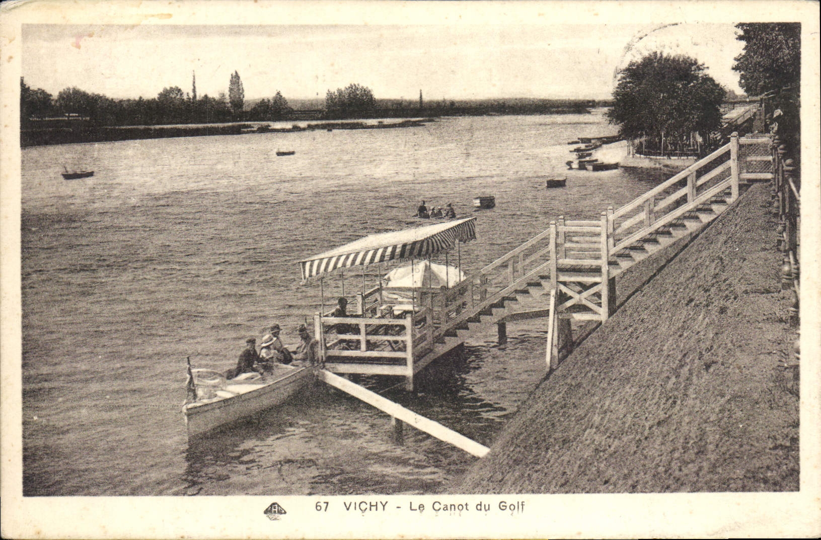 Vichy - Le Canot du Golf — éditeur anonyme, n° 67