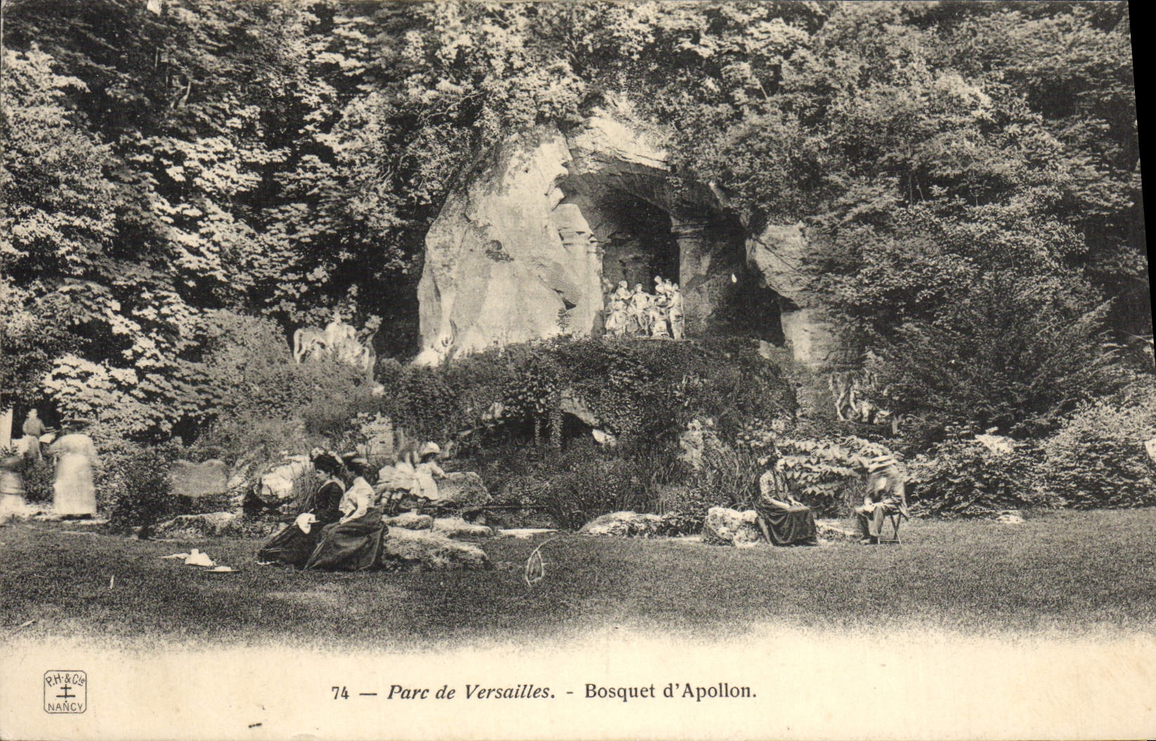 CPA Parc de Versailles Bosquet d'Apollon