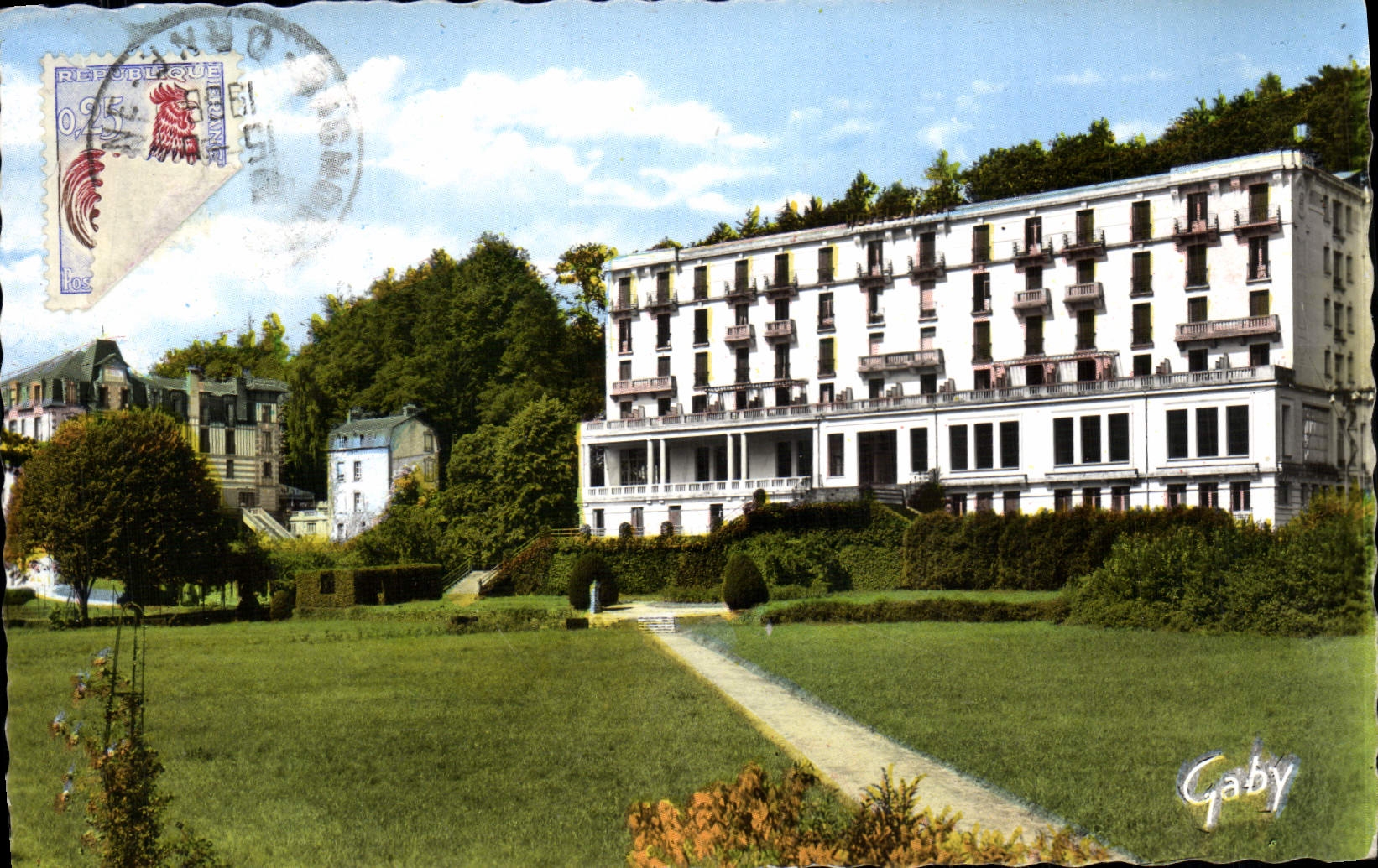 Hotel du Parc — Estación termal de Bagnolles-de-l'Orne — Ediciones Gaby