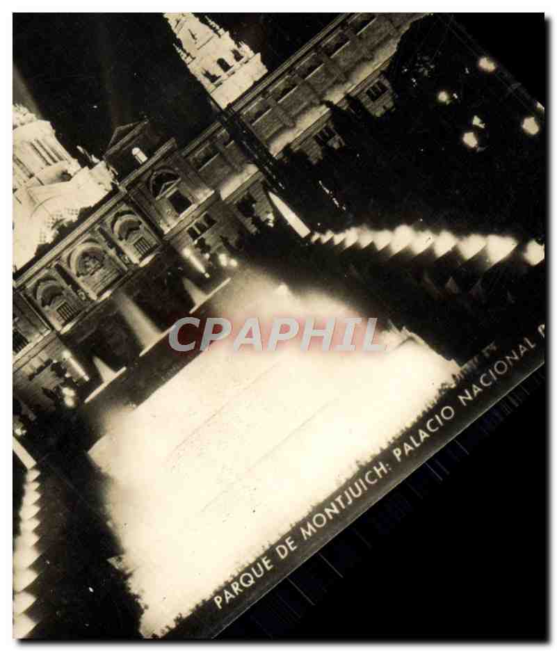 CPM Barcelona Parque de Montjuich Palacio nacional del Arte
