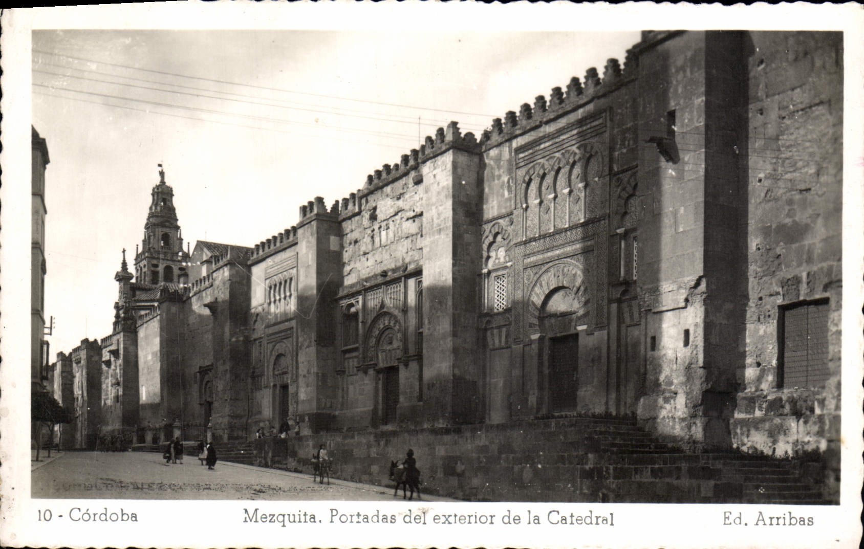 Córdoba — Moschee. Fassaden der Kathedrale — Ed. Arribas