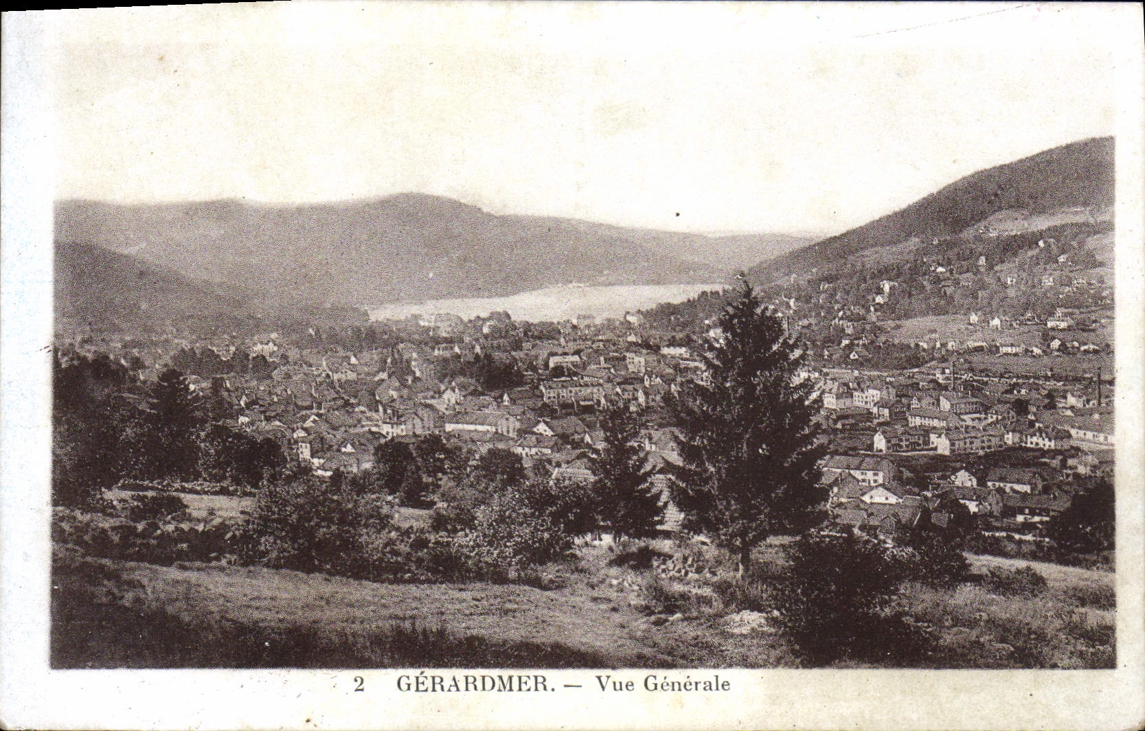 CPA Gerardmer Vue Generale