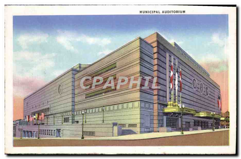 CPA Municipal auditorium Kersey Coates Drive  — Back