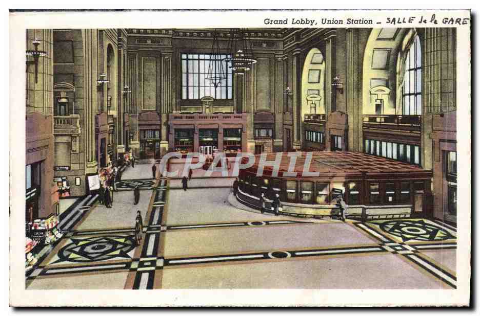 CPA Kansas City Air View Grand Lobby Union station — Back