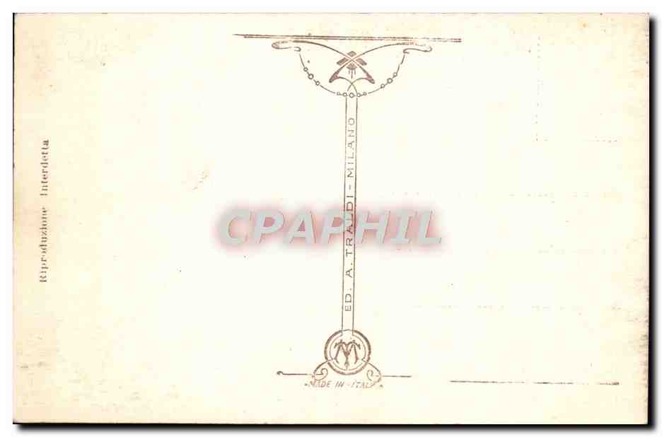 CPA Roma Foro Romano Veduta Generale — Rückseite