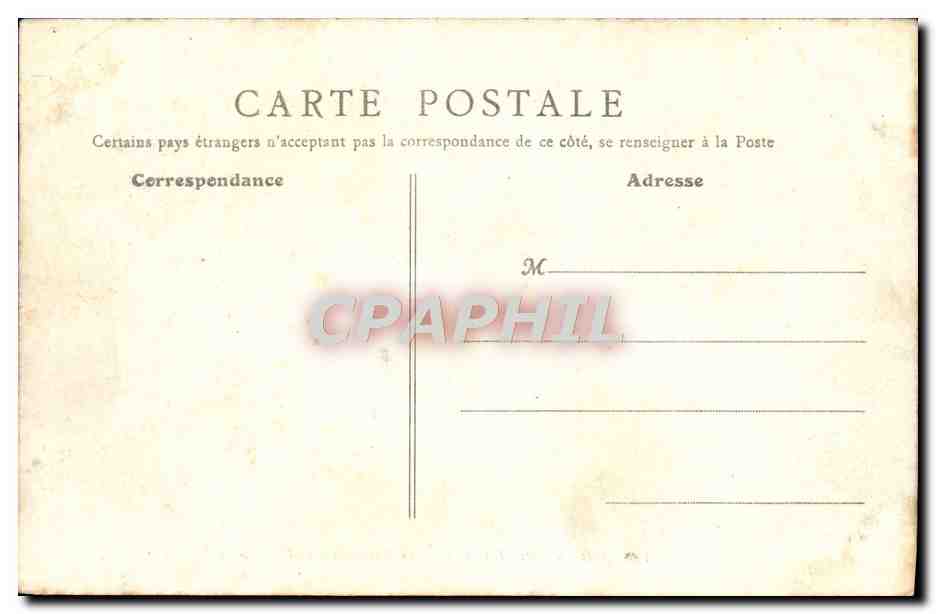 Versailles (S.-et-O.) - Petit Trianon - Les Cuisines du Hameau de la Reine — B.F., PARIS, n°12 — Verso