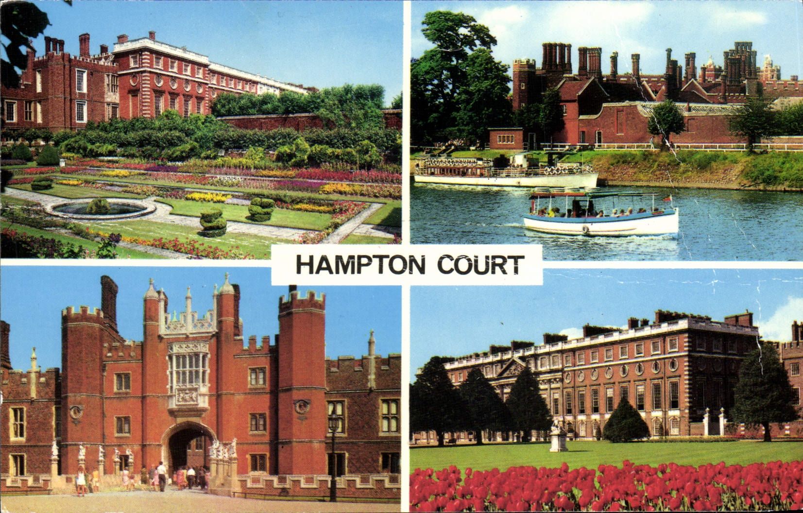 CPM Hampton Court the king's privy Garden The great gatehosue 