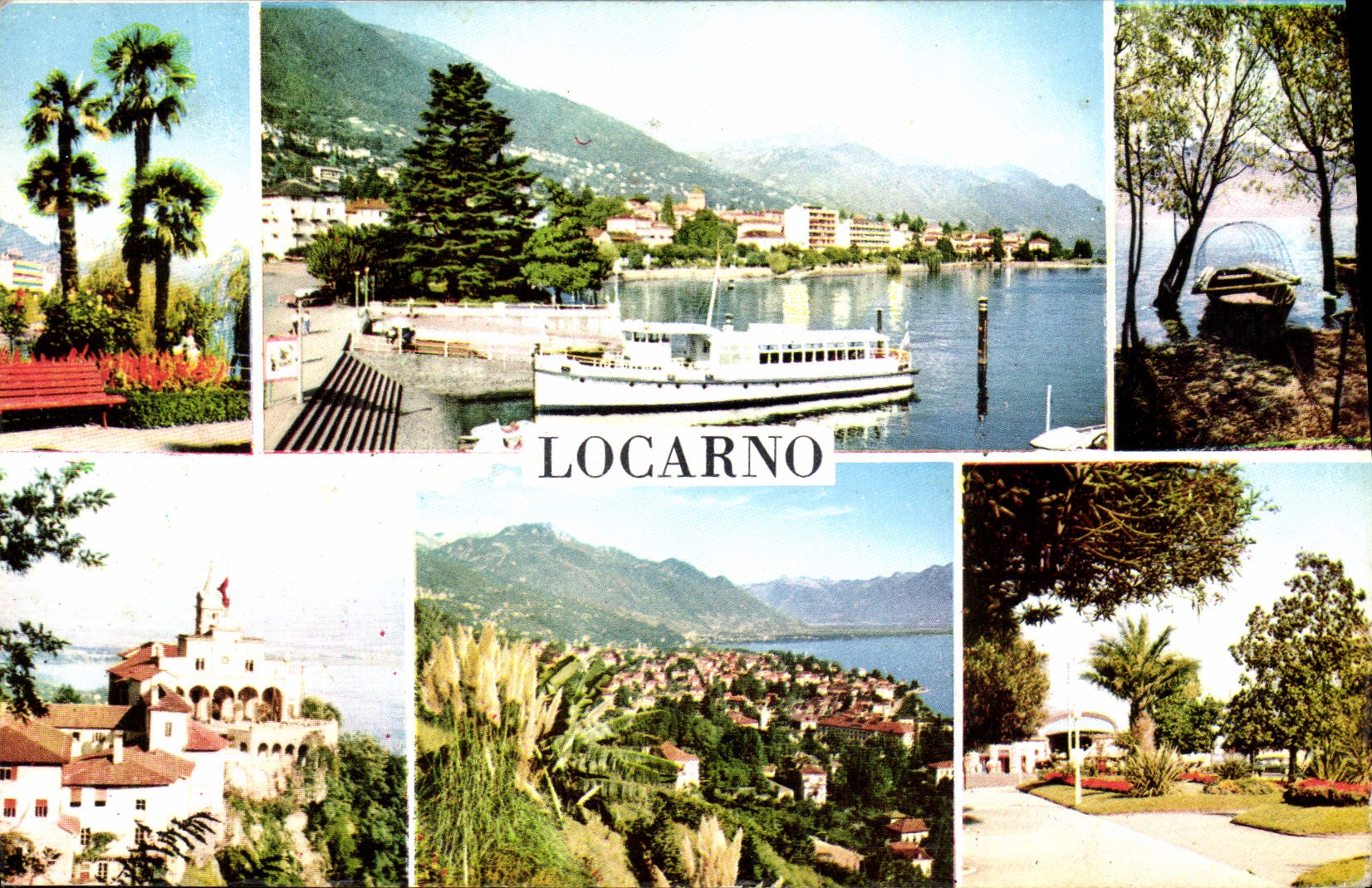 CPM Locarno Bateau 