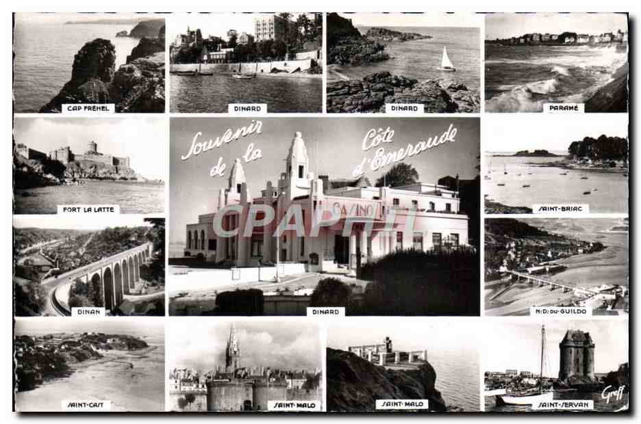 Côte d'Emeraude — Souvenir de la Côte d'Emeraude — Griff