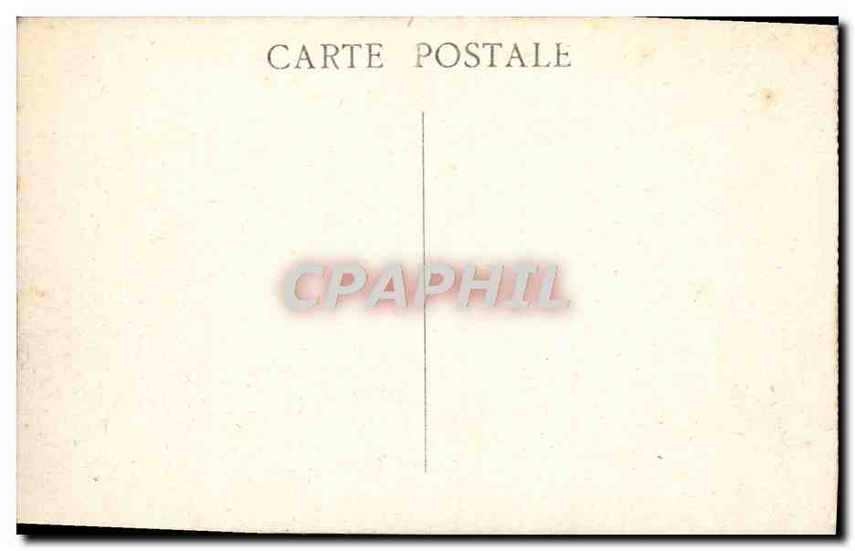 CPA Marseille La Porte d'Aix Automobile — Rückseite