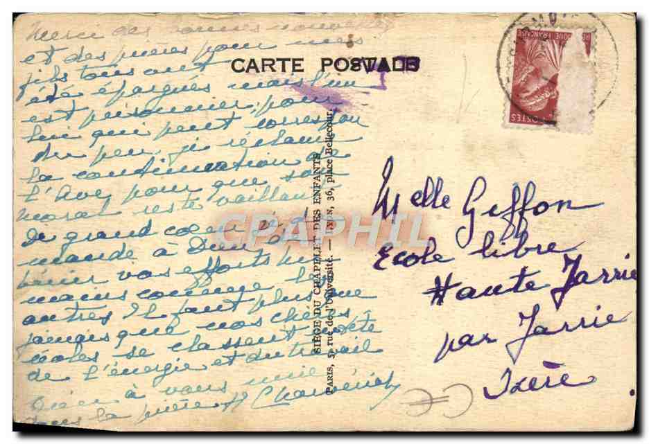CPA Fantaisie Femmes Enfants — Reverso