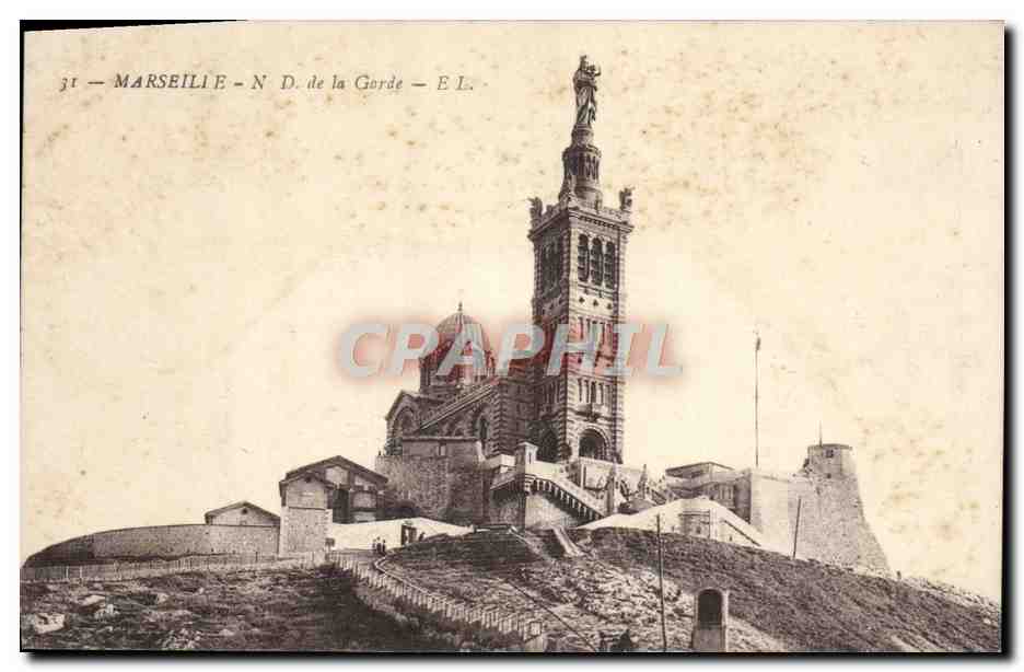 CPA Marseille Notre Dame de la Garde