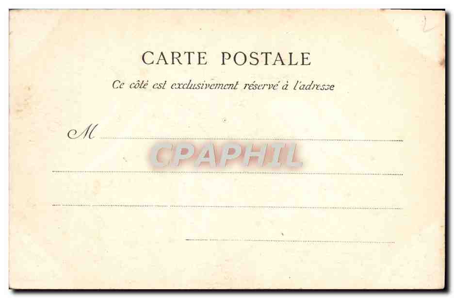 CPA Cherbourg Notre Dame du Voeu  — Verso