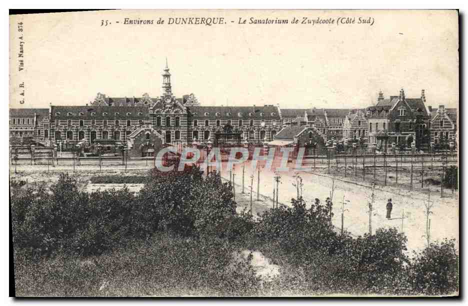 CPA Environs de Dunkerque Le Sanatorium de Zuydcoote