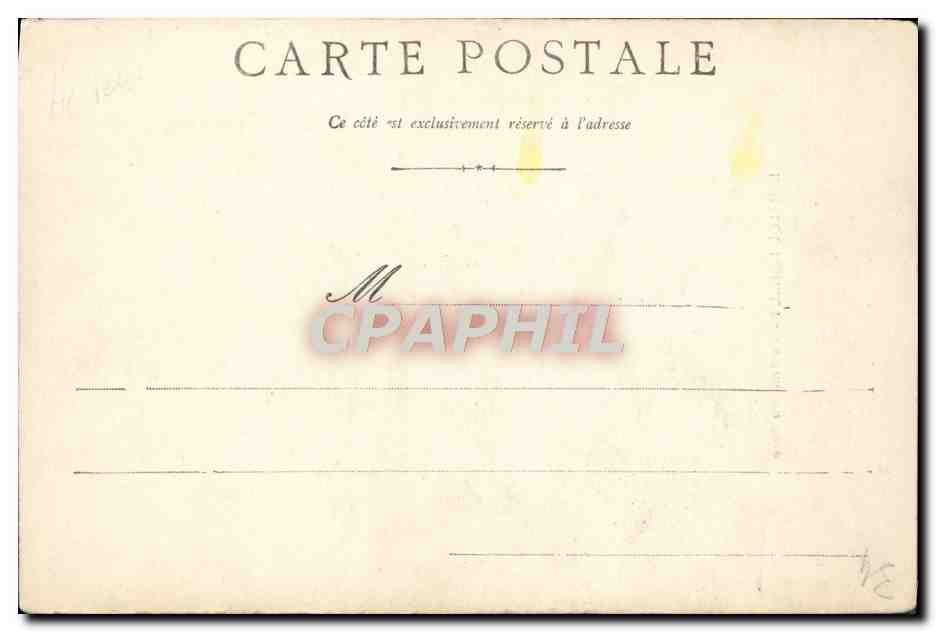 Lamalou-le-Haut — La Tour du Parc — éditeur non identifié — Verso