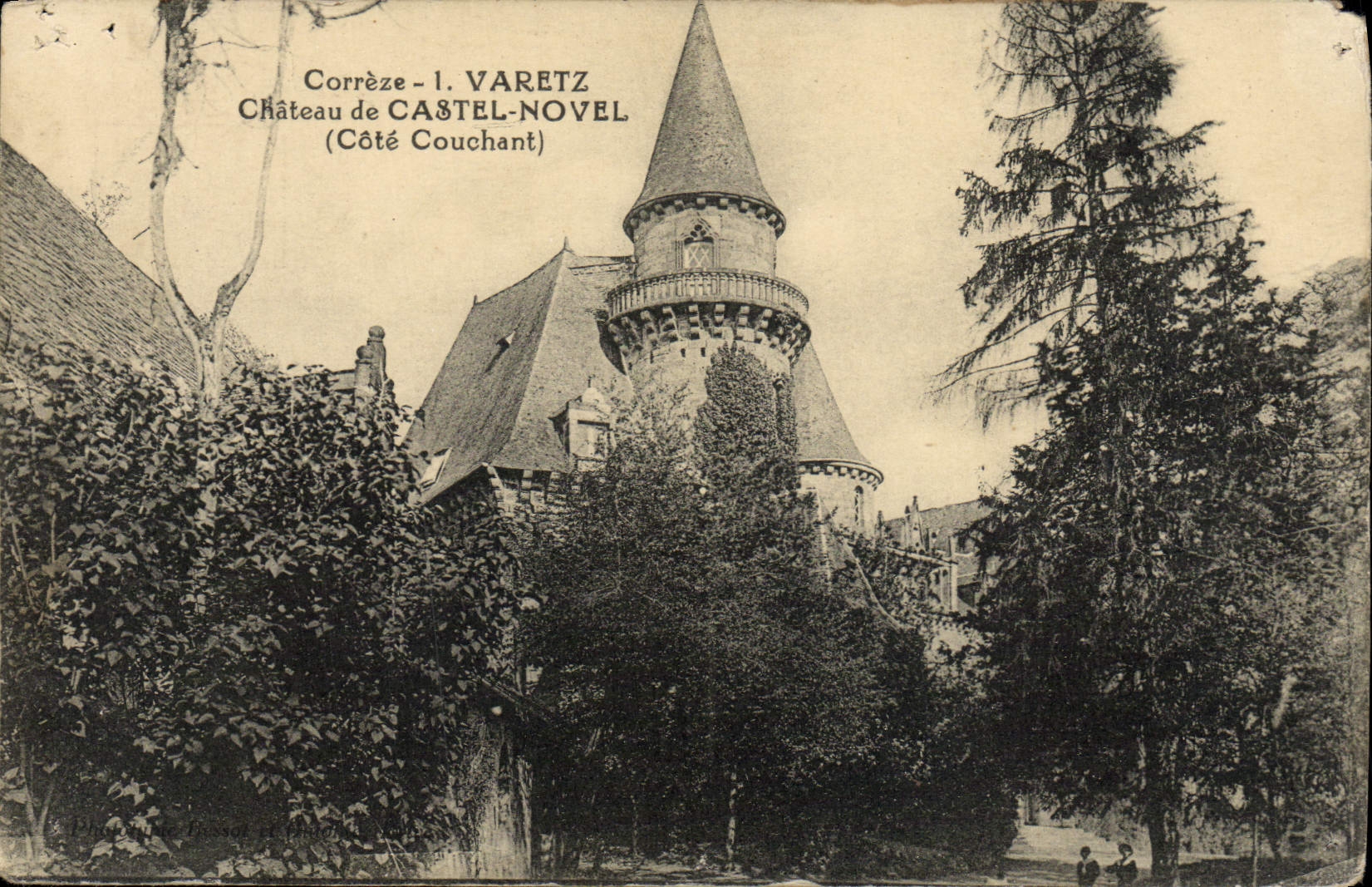 CPA Varetz Chateau de Castel Novel