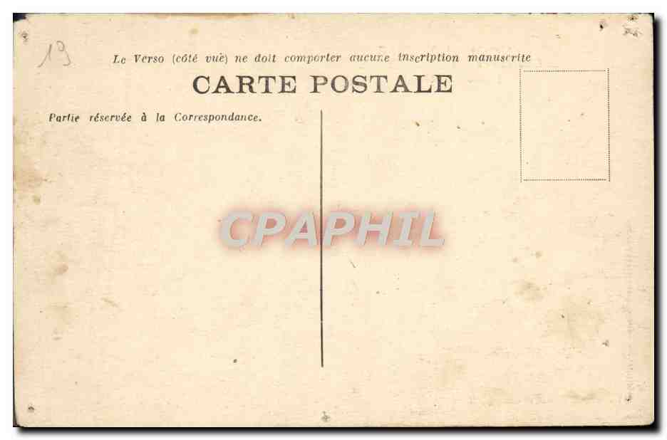 CPA Varetz Chateau de Castel Novel — Rückseite