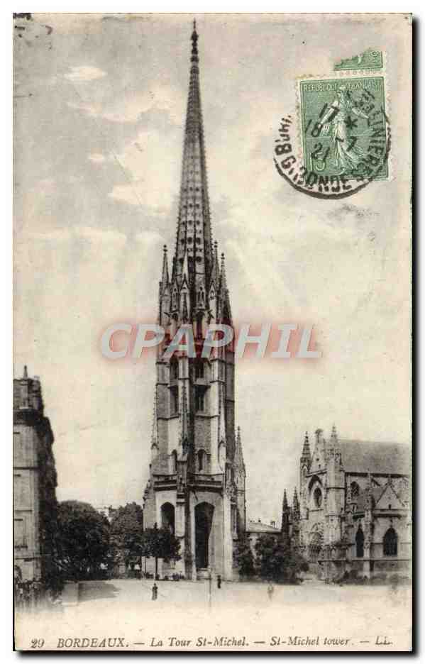 CPA Bordeaux La Tour St Michel
