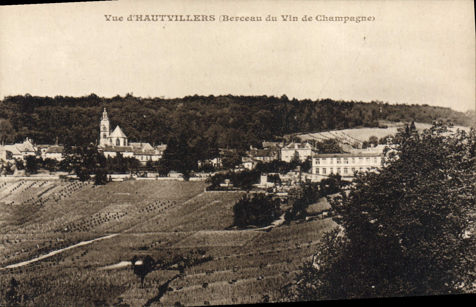 Vue d'Hautvillers — Berceau du Vin de Champagne — Moët & Chandon