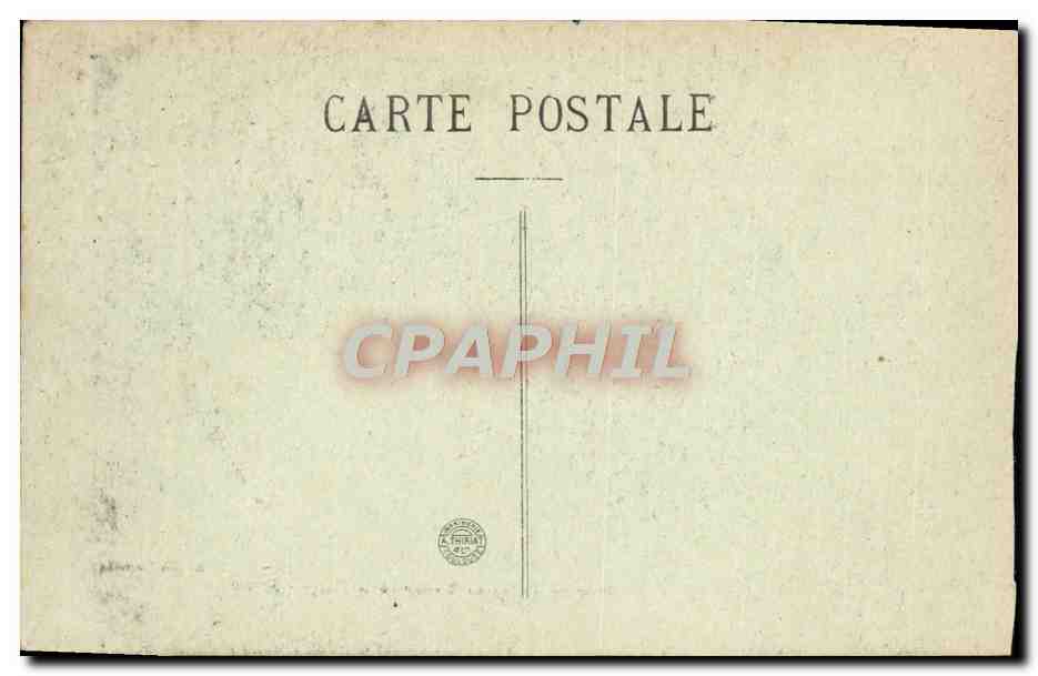 CPA Biarritz Pittoresque Vague au Rocher de la Vierge — Verso