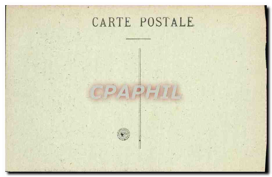 CPA Biarritz Pittoresque Le Rocher de la Vierge — Verso
