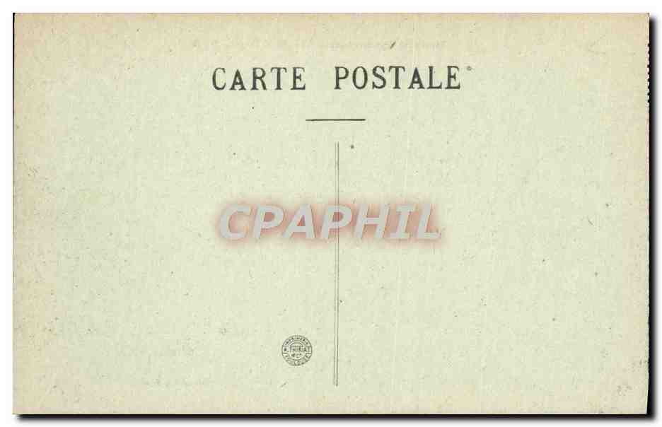 CPA Biarritz Pittoresque Le Port Vieux — Verso